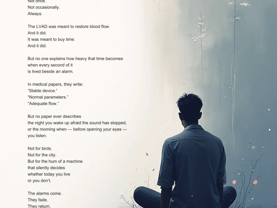 life on alarm mode poster